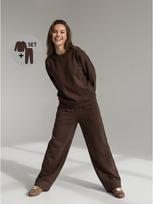 L'ARTE MILANO Moteriškas džemperis ir kelnės, "Heavy Cotton"