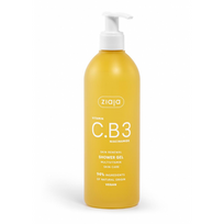 ZIAJA vitamin C.B3 niacinamide gaivinamoji dušo želė, 400 ml