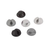 Kabelių laikiklis Fix-O-Moll x 1.9 cm, įvairių spalvų, 6 vnt.
