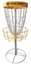 Diskgolfo taikinys Discmania Portable Discgolf Target, sidabro sp./geltona sp.