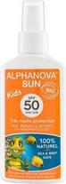 Purškiklis įdegio priežiūrai kūnui/veidui Alphanova Sun Kids SPF50, 125 ml