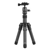 Nešiojamas stalinis trikojis stovas Aliuminio lydinys 66cm/26in Maks.. Aukštis 5 kg Keliamoji galia su 360 laipsnių juoda