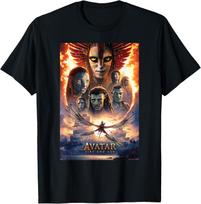 filmas Avataras 3 100% medvilnė Unisex marškinėliai su apvalia apykakle 2026 m. Nauji didelio dydžio Avatarų grafikos marškinėliai vyrams ir moterims Y2k trumpomis rankovėmis M