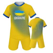 Ukrainos futbolo marškinėliai Futbolo marškinėliai Jaunimo komandos Treniruočių sportinė apranga XS
