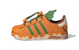 Melting Sadness x Adidas Originals SUPERSTAR 360 Patogūs Atsparūs Trinčiai Žemi Kateboardo Batai Žemės Geltonumo GX3961 19