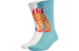 Adidas Originals kojinės 2 poros X Sean Wotherspoon X Hot Wheels Crew HT6535 XS white