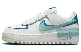 Nike Air Force 1 Shadow Balti Pramonės Mėlyni Teal Moteriški DZ1847-101 36