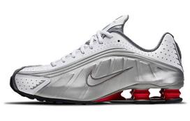 Nike Shox R4 Metallic Silver Comet Red 2018 BV1111-100 41