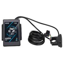 Elektrinio dviračio LCD ekranas T5S Elektrinio paspirtuko LCD skydelis su SM jungtimi 24-72V Dviratininkams