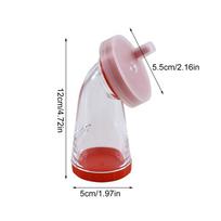 Sesame Grinder Hand Seasoning Crusher Tool Manual Salt Or Pepper Grinder for Apartment Restaurant Home Kitchen Salt Pepper raudona