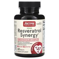 Jarrow Formulas, Veganų Resveratrolio Sinergija, 60 Tablečių