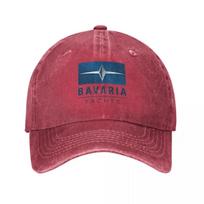 Bavaria Yachts Mėlynas Sidabrinis Logotipas Kepurės su snapeliu Snapback Džinsinio Audinio Kepurė Lauko Reguliuojama Casquette Hip Hop Regbio Džinsinė Kepurė One Size
