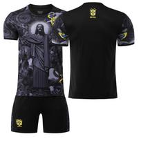 Brazilijos rinktinės specialaus leidimo marškinėliai - 7 numeris Vinícius & 10 numeris Neymaras Futbolo komplektas Kids #26
