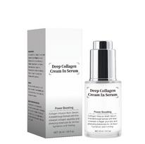 Giliai drėkinantis kolageno kremas-serumas 30ml nuo raukšlių, stangrinantis, drėkinantis, skaistinantis veido kremas 1pc