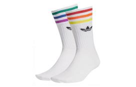 Adidas Originals Aukštos iki kelių kojinės Visos Unisex Baltos Poros GK7854 M