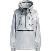 Adidas Stella McCartney EARTH PROTECTOR PULL on JACKET Sweatshirt Women's Silver HA0258 S