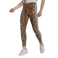 Adidas sportinės kelnės moteriškos daugiaspalvės/kvietinės rudos HB4768 34