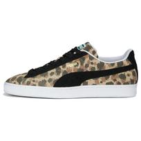 Puma Suede Animal Print - Granola Unisex Sneakers Brown Black White 391108-01 37 black