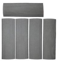 5 Pack 30 X 20 Cm Rigid Polyethylene Garden's Drainage Mesh Hole Screens One size juoda