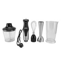 Hand Blender 4 in 1 Multifunctional 1000W Powerful Electric Handheld Immersion Blender for Smoothie L white