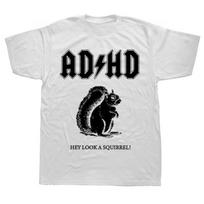 ADHD pradinėje stadijoje Voverės marškinėliai Voverės marškinėliai Viršutiniai drabužiai T-shirt Didelio dydžio Medvilniniai Šventiniai Trumpomis rankovėmis Vyriški drabužiai S