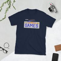 California Games Amiga C64 retro video game sports Short-Sleeve Unisex T-Shirt 2XL