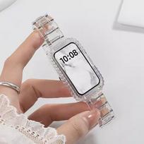 PC+Metal Watchband Watch Bracelet for Huawei Band 9/8/7/6 Smart Watch Accessories skaidri