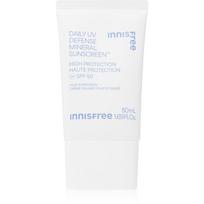 innisfree Daily UV Defense Mineral Sunscreen mineralinis apsauginis veido fluidas SPF 50 50 ml