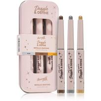 Barry M Dazzle & Define Metallic Crayon metalinio žvilgesio akių apvadas ekonomiška pakuotė 3 x 1,4 g