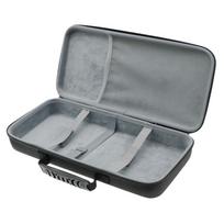Hard Case Pouch for Most Wireless Mechanical Keyboard Protective Storage Box Bag with Hand Strap Waterproof Shockproof