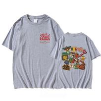 100% Cotton Noah Kahan T-Shirt Streetwear Short Sleeve Round Neck Tees Women Men Casual Fashion Graphic Printing Tops Summer XS pilka spalva