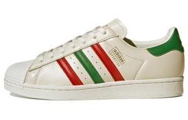 Superstar Adidas Originals 'Off White Scarlet Green' FZ5435 45