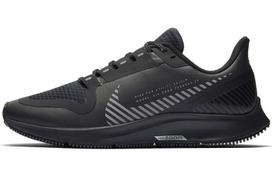 Nike Air Zoom Pegasus 36 Shield Juoda Metalo Sidabro Moteriški AQ8006-001 35.5