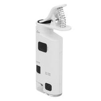 80-120X LED Cell Phone Microscope Mini Smart Phone Lens Magnifier Adjustable Zoom white