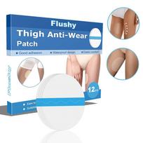 Women's inner thigh spandex patch invisible body pad wear-resistant elastic bandage tight pants without coating bandage