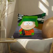 Cartoon Anime Funny South Park-P Pillow Case Silky elegant Comfort Sofa Bed  Invisible zipper Beach pillowcase 12x12Inch