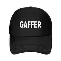 Gafferis (Baltas tekstas) Beisbolo kepurė vyriška didelio dydžio kepurė kepurės vyrams Kepurė Beisbolo kepurė Prabangus prekės ženklas Elegantiškos moteriškos kepurės Vyriškos