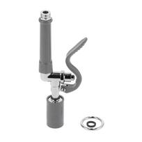 Commercial Faucet Sprayer Assembly High Pressure Rinse Faucet Spray Head Accessory Gray 304 Stainless Steel Kitchen Supplies pilka spalva