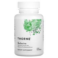 Thorne, Berberinas, 1000 mg, 60 kapsulių (500 mg vienoje kapsulėje)