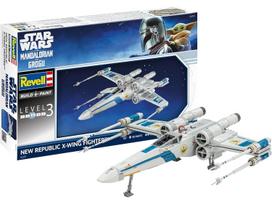 Revell - Star Wars The Mandalorian and Grogu: New Republic X-Wing Fighter, 1/57, 06791