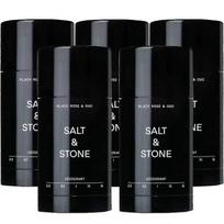 1-5x Salt & Stone Unisex Juodo Oudo Ypač Stiprus Deodorantas Be Aliuminio 1pc