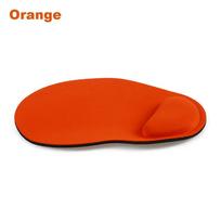 Ergonomic Comfortable Soft Wrist Support Protect Mouse Pad Non Slip Mice Mat For PC Laptop oranžinė