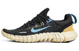 Nike Free Run 5.0 Next Nature Juoda Antracito Kviečių Aukso Triukšmo Vandens Moteriški CZ1891-008 37.5