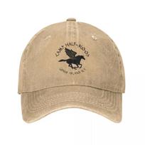 Camp Half-Blood Percy Jackson Men Women Baseball Cap Distressed Denim Hats Cap Retro Outdoor Workouts Unstructured Cap Adjustable