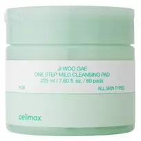Celimax - Ji.Woo.Gae One Step Mild Cleansing Pad - Švelnūs Valomieji Veido Padeliai - 60 vnt./230 ml