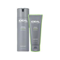 IDEALU VYRAMS Tobulas viskas viename drėkinamasis senėjimą stabdantis losjonų rinkinys 150 ml + 100 ml