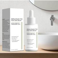 Alfa Arbutino ir Traneksamo Rūgšties Serumas 50ml, Šviesinantis Serumas Tamsioms Dėmėms, Spuogų Randams & Hiperpigmentacijai, Drėkinantis Veido Serumas Jautriai Odai 1pc