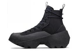 Chuck 70 Converse Geo Forma Ls High 'Triple Black' A06530C 36.5