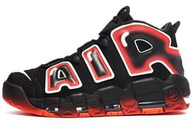 Nike Air More Uptempo Black White Laser Crimson CJ6129-001 40