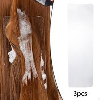 3 vnt. Plaukų dažymo lentelė, šviesinimo mentelė, balayage, skaidri, skirta balta